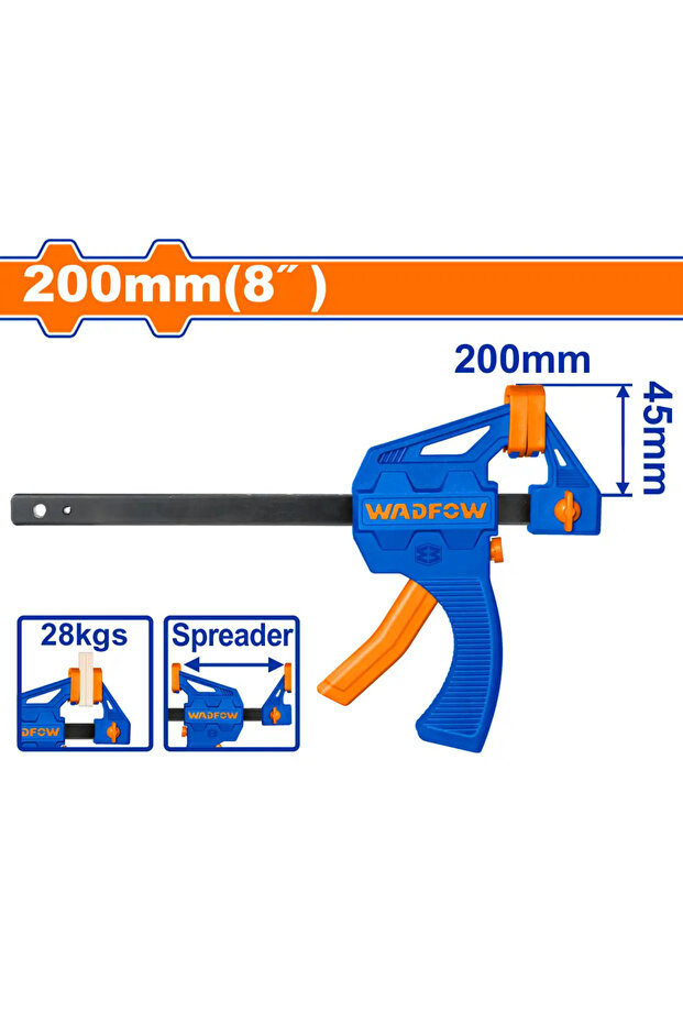 مربط نجار بلاستيك أوتوماتيك 45×200مم – WCP4388