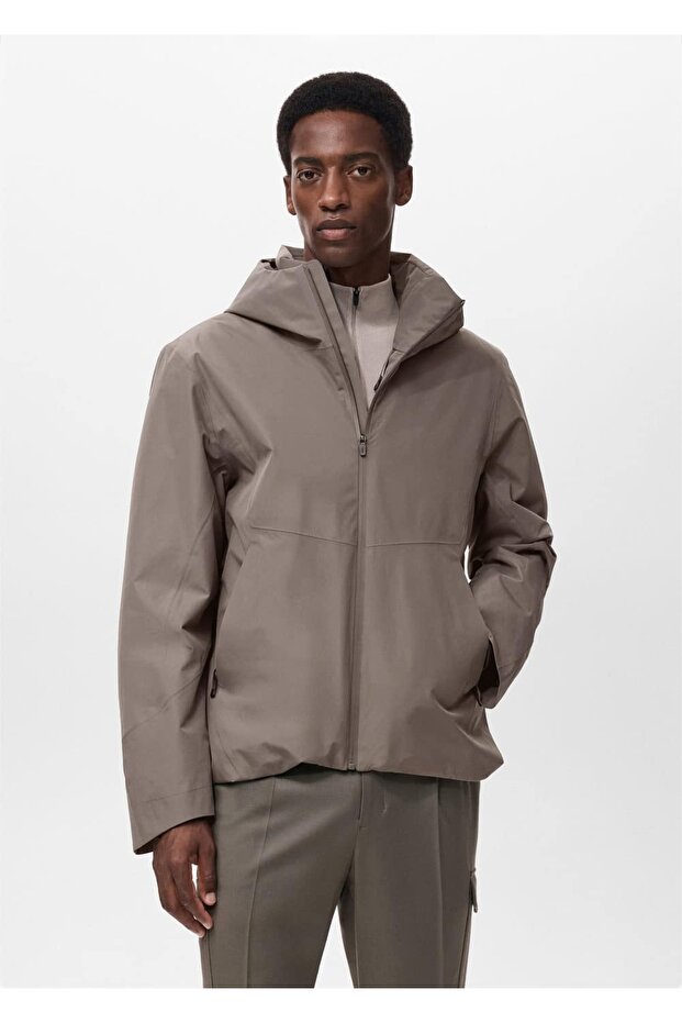 Su itici kapüşonlu Thermolite® ceket - 1