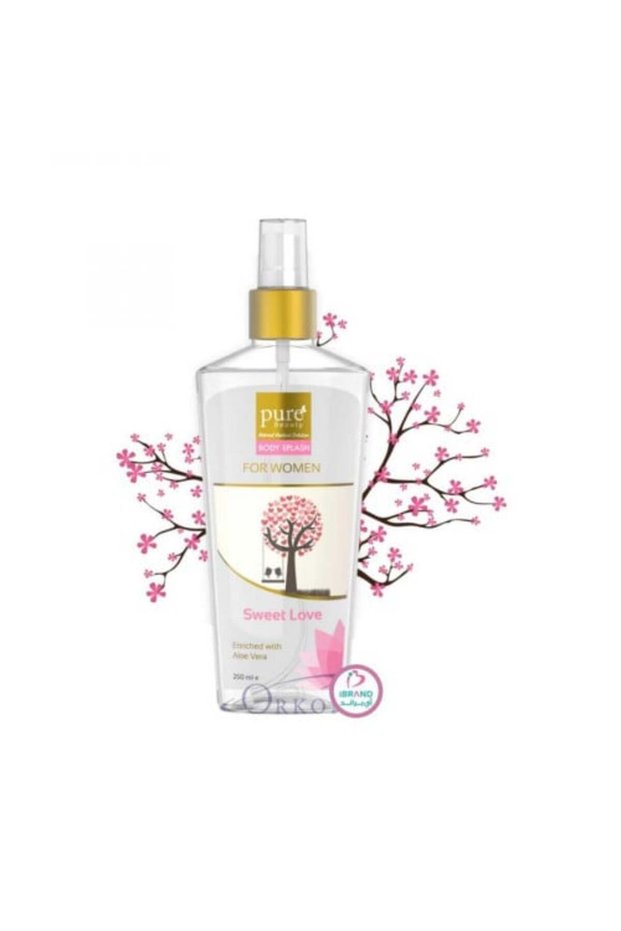 Purebeauty Body Splash Sweet Love For Women Spray 250 Ml