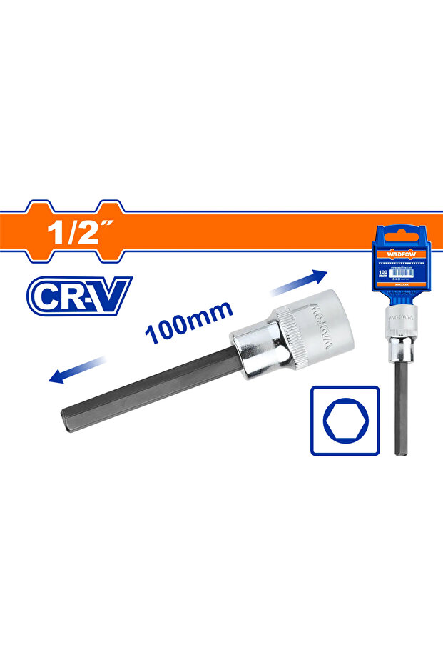 حبة رأس سداسي طويل 1/2" 6مم WSC5203