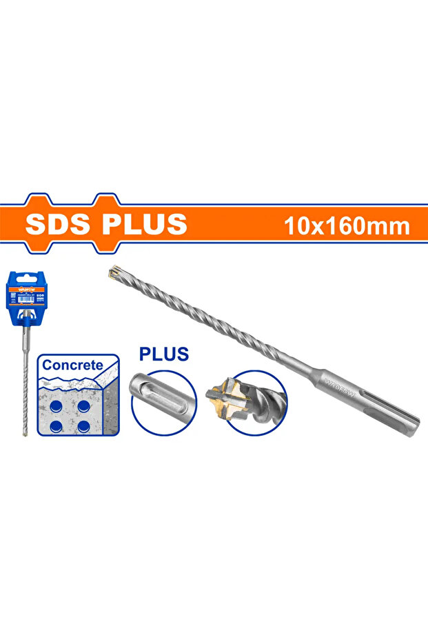 ريشة دريل هلتي SDS Plus رباعية 10×160 مم – WHD3203