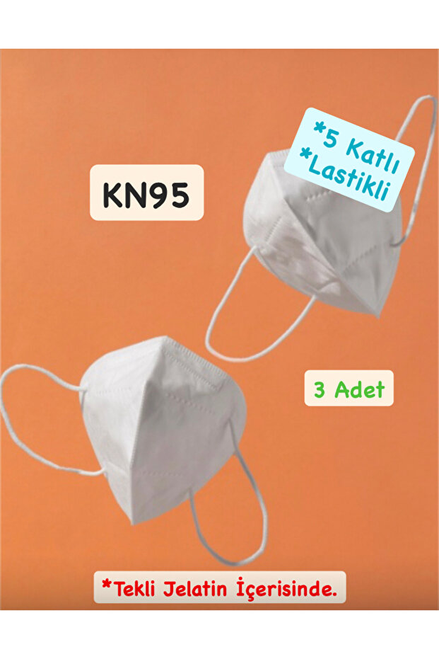 3 Adet KN95 Maske - 2