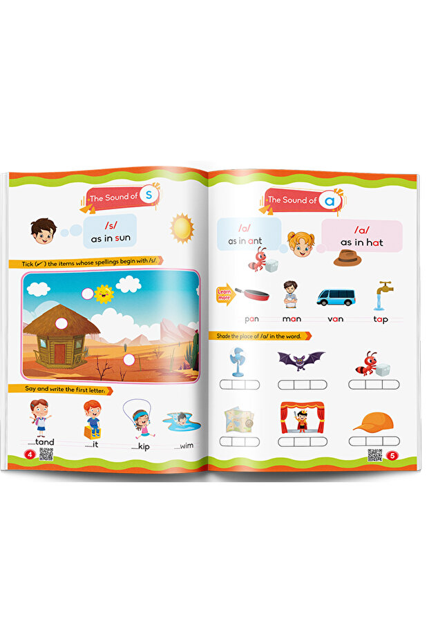 كتاب الصوتيات -المستوى الاول English Phonics 1 - 4