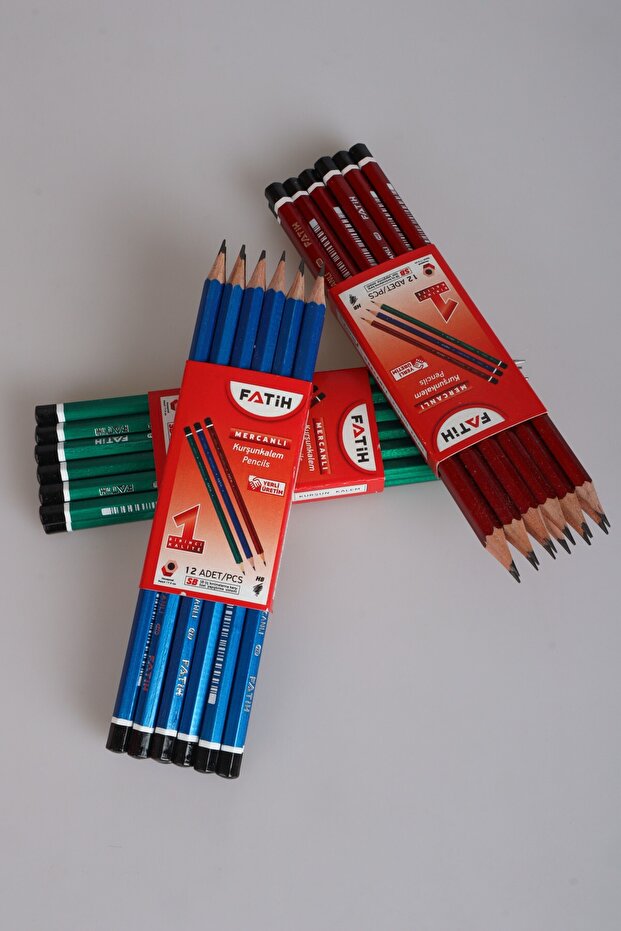 Original Pack of 12 Coral Pencils with Dekomus