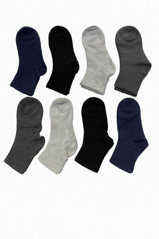 8 Pairs of Noseless Tennis Children's Sockets