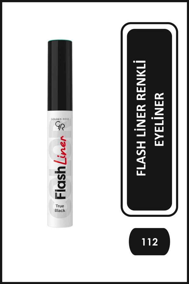 Flash Liner Colored Eyeliner 112 True Black Renkli Eyeliner 3,5 ml - 1
