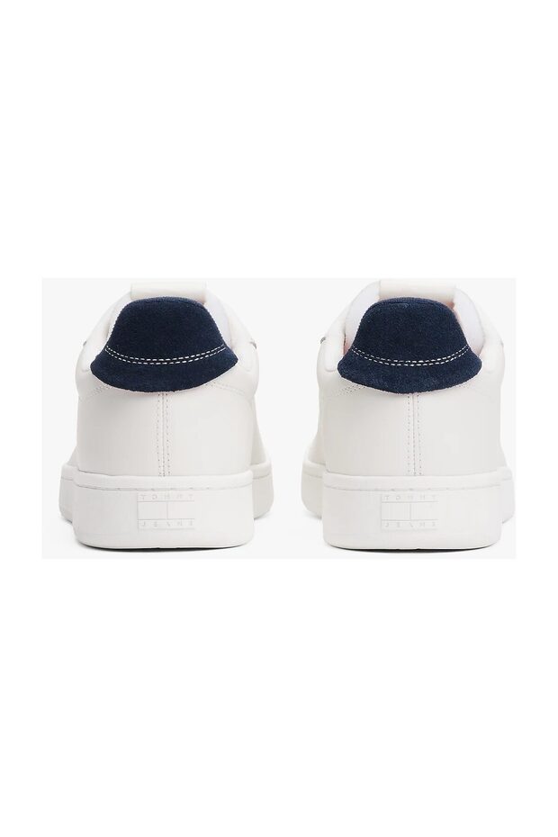 Logolu Deri Sneaker Ayakkabı Erkek AYAKKABI EM0EM01596 0G1 - 2