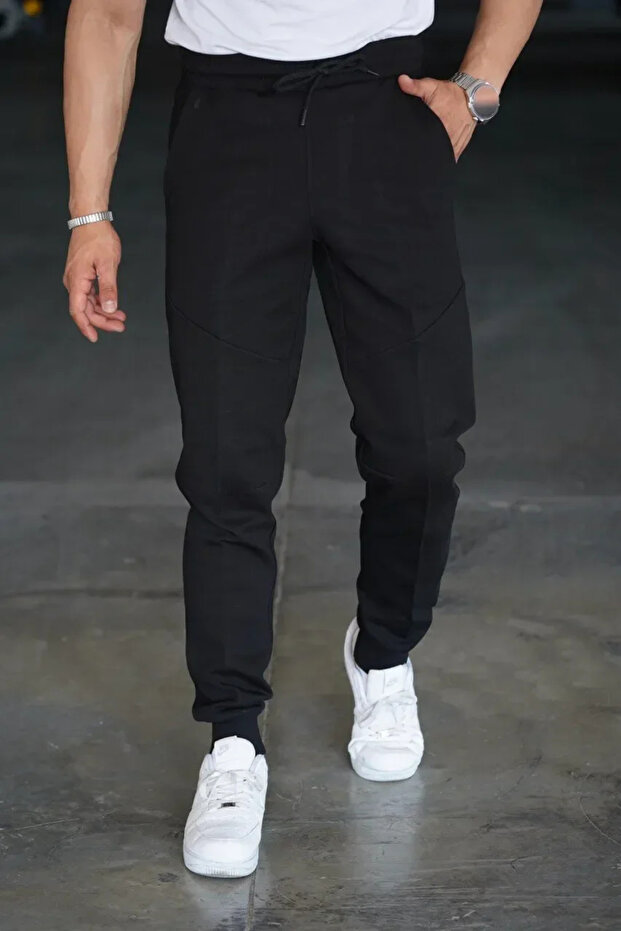 Tech Fleece Double Face Eşofman Altı Siyah - 4