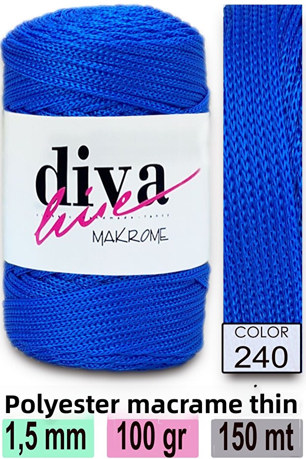 Diva Macrame Thread 240 - 1