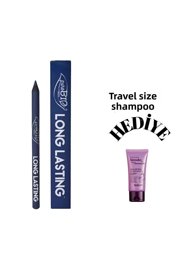 Organic Vegan Eyeliner for Allergic & Sensitive Eyes Blue