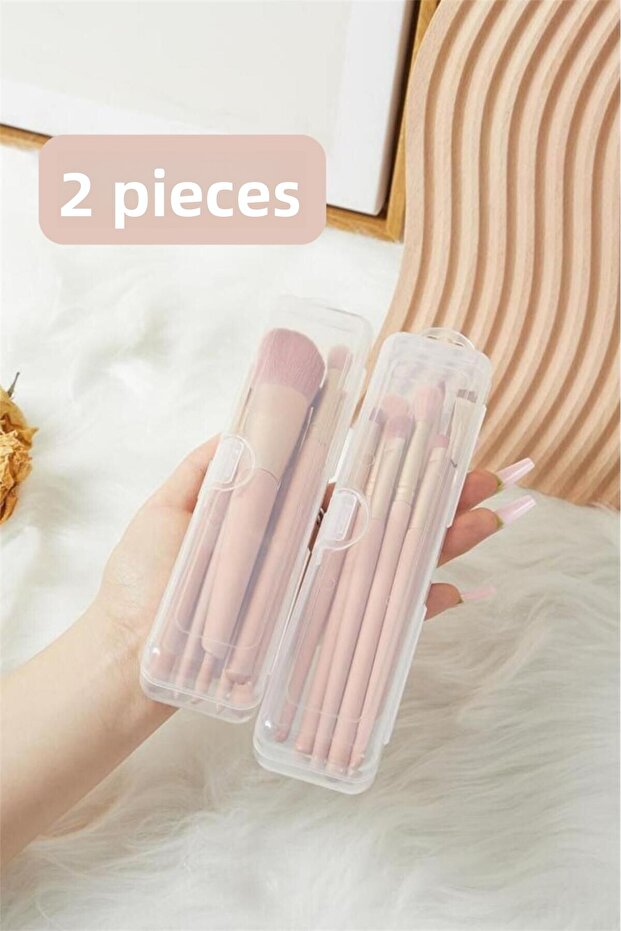 2 Pcs Eva Mia Makeup Organizer Pen Holder Pencil Brush Case Makeup Brush Box