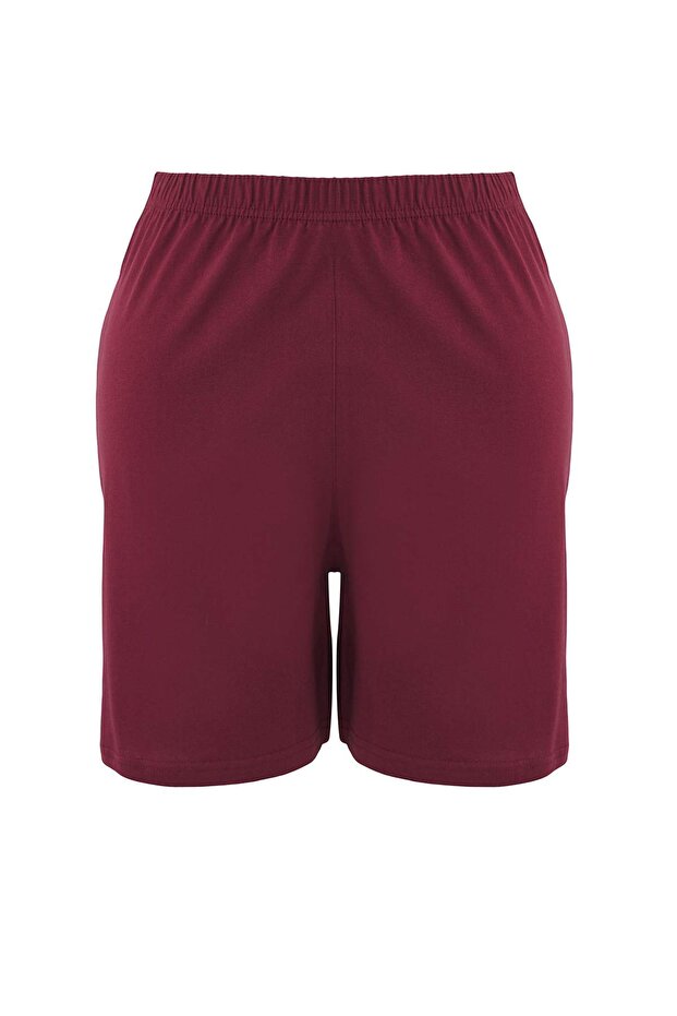 Bordo 3'lü 100% Pamuk Süprem Örme Pijama Altı TBBSS25IA00006 - 8
