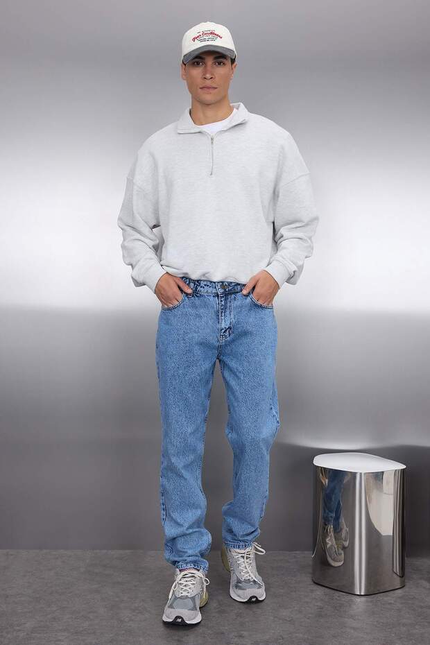Mavi %100 Pamuk Regular Fit Jeans Kot Pantolon TMNAW22JE0059 - 1