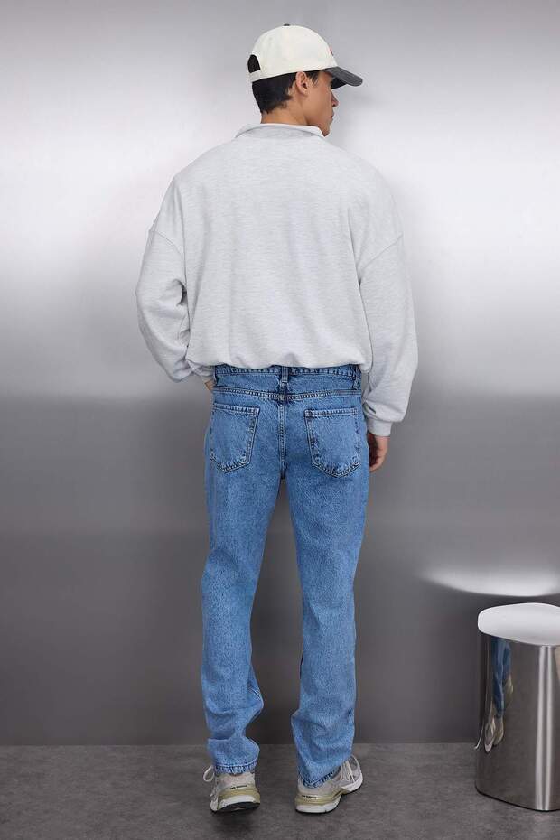Mavi %100 Pamuk Regular Fit Jeans Kot Pantolon TMNAW22JE0059 - 4