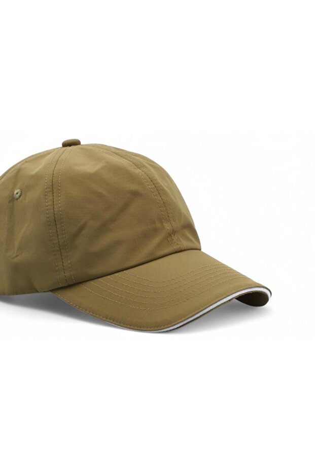 قبعة بوليستر زيتونية فاتحة - 2