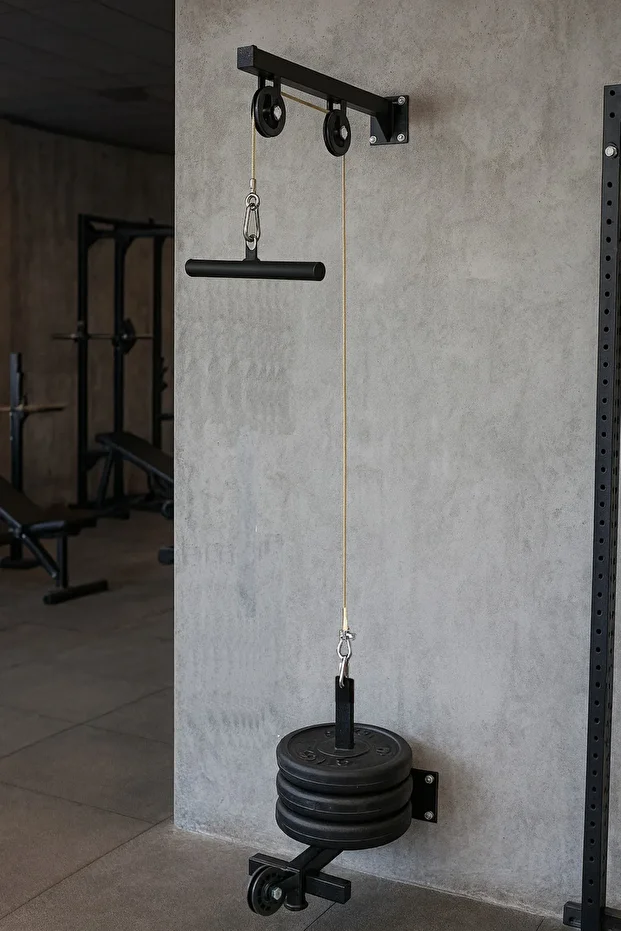 Duvar Tipi Çok Fonksiyonlu Lat Pulldown & Row İstasyonu - 2
