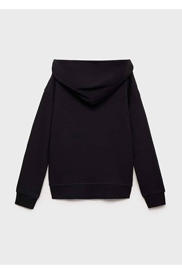 Fermuarlı kapüşonlu sweatshirt - 3