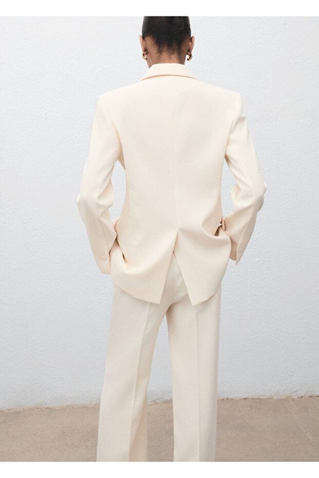 Kruvaze blazer ceket - 4