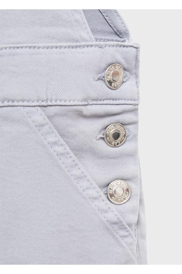 Uzun denim tulum - 3