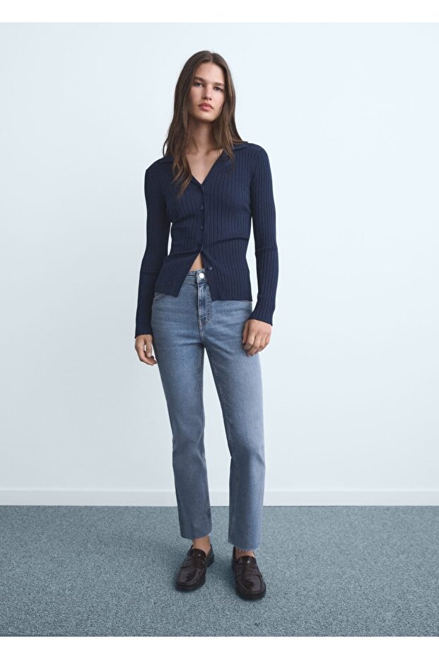 Sienna flare crop jean pantolon - 2