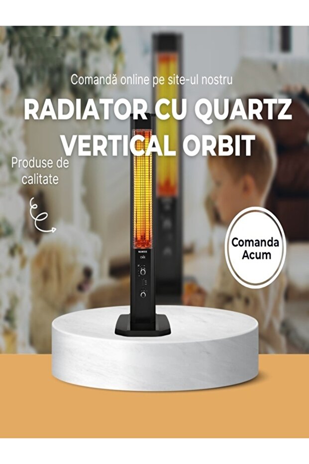 Radiator cu quartz vertical ORBIT - 1