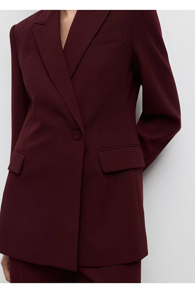 Kruvaze blazer ceket - 6