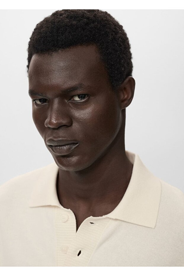 Pamuklu triko polo gömlek - 8