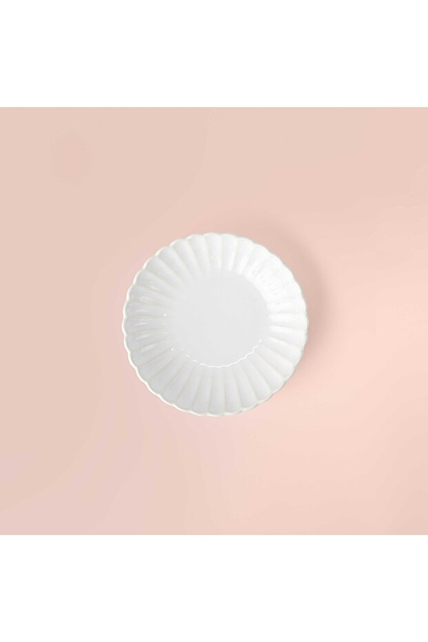 Coral Çukur Tabak 18,5 cm Ekru - 1