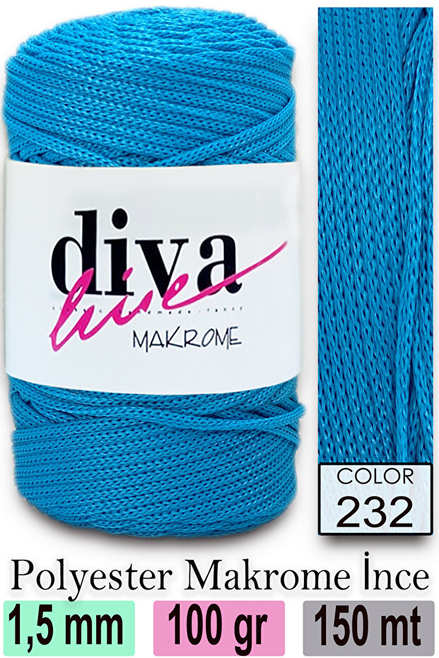 Diva Makrome Ipi 232 Турецький - 1