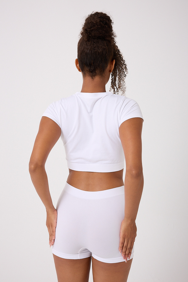 3'lü Kadın Dikişsiz Basic Boxer - 6