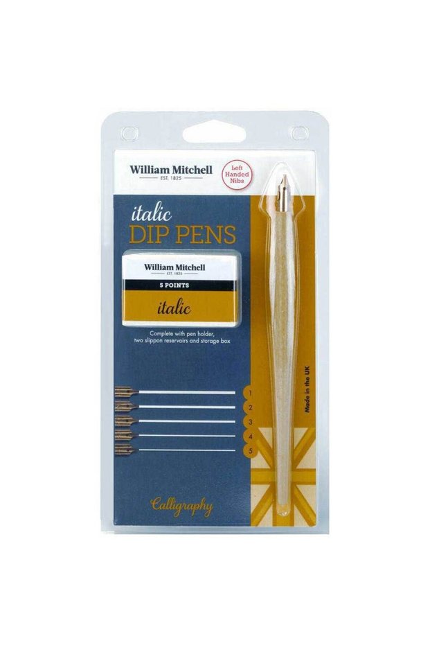 Italic Dip Pens (5 uç) (Sol El)