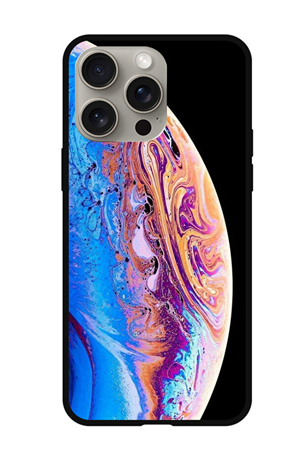 Protective Case Anti Scratch Shock Proof Bumper Cover For iPhone 15 Pro Earth wallpaper