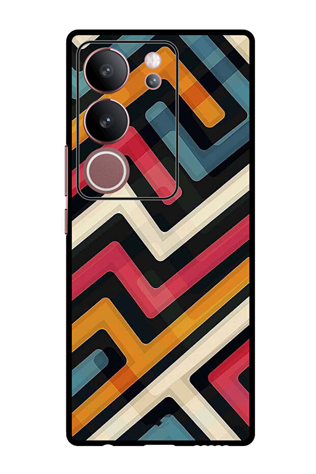 Protective Case Anti Scratch Shock Proof Bumper Cover For Vivo V29 - V29 Pro Lines 1