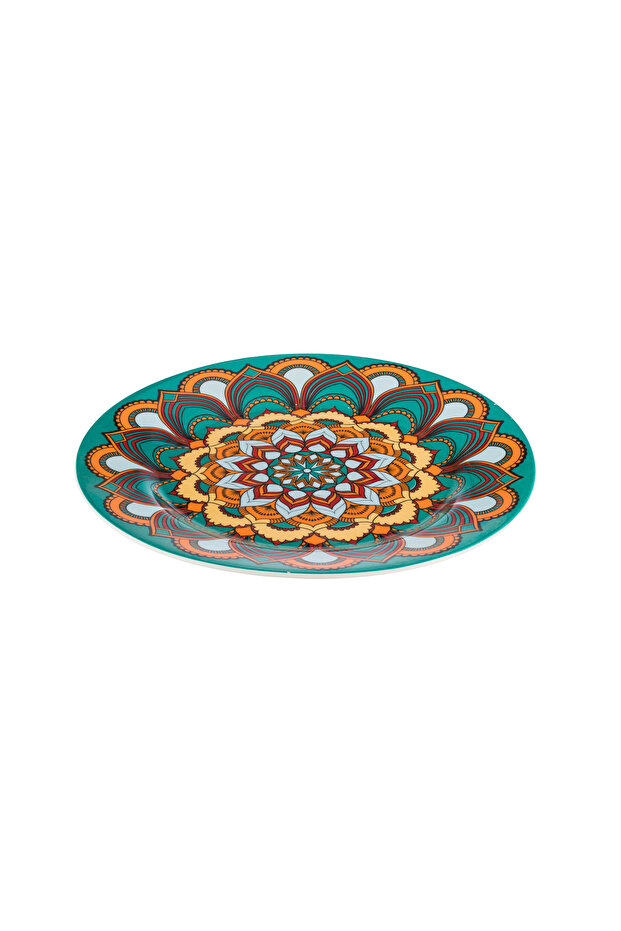 Single Serving Plate with Embossed Porcelain