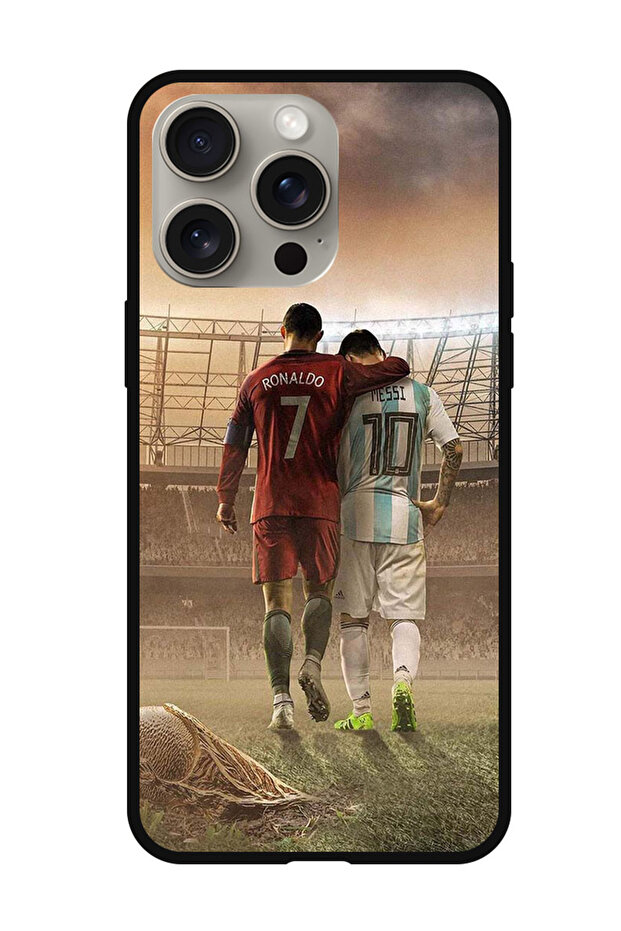Protective Case Anti Scratch Shock Proof Bumper Cover For iPhone 15 Pro Ronaldo Messi