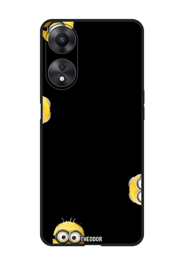 Protective Case Anti Scratch Shock Proof Bumper Cover For Oppo A98 Minions