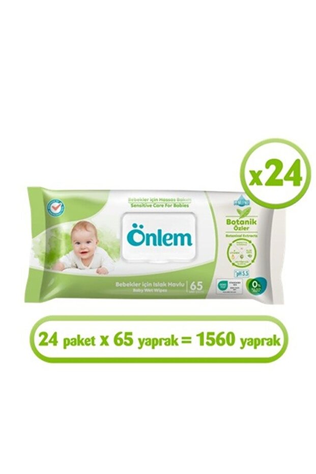 Botanika Islak Havlu 65x24 Adet - 1