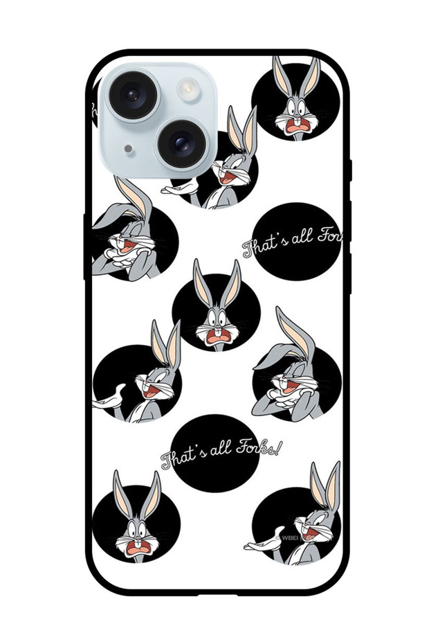 Protective Case Anti Scratch Shock Proof Bumper Cover For iPhone 15 Bugs Bunny (3)