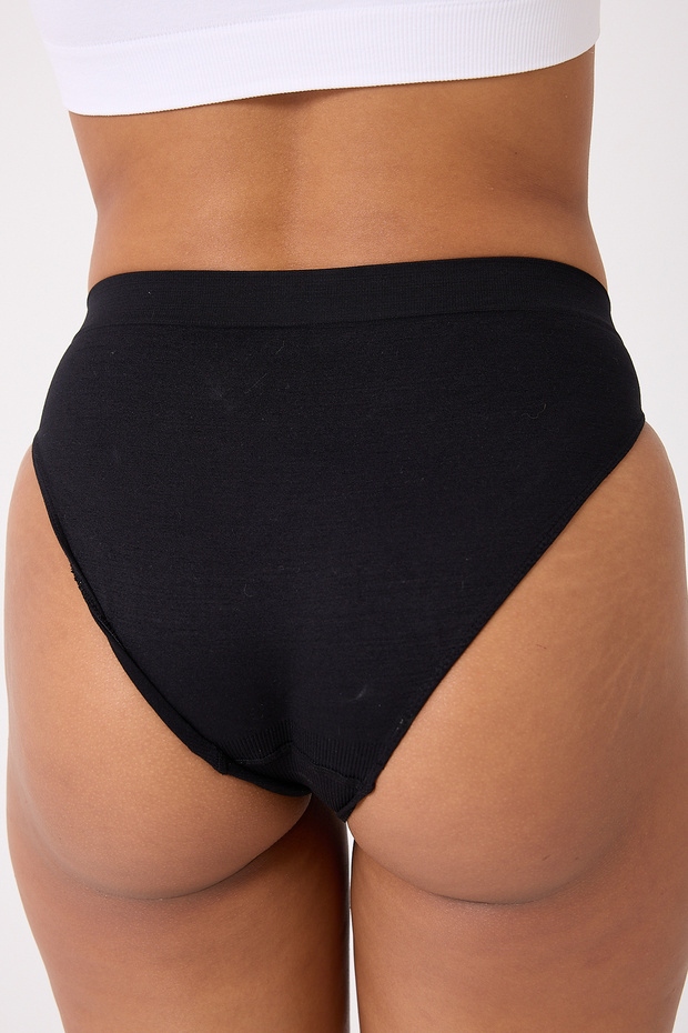 6'lı Dikişsiz Basic Kadın Slip Külot - 6