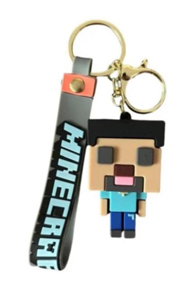 Minecraft figurine, keychain, 6cm, multicolor, various/random designs - 3