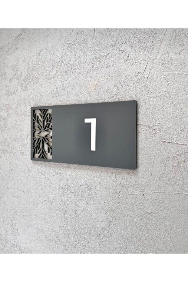 Craving Serisi Kapı Numarası Antrasit - 2