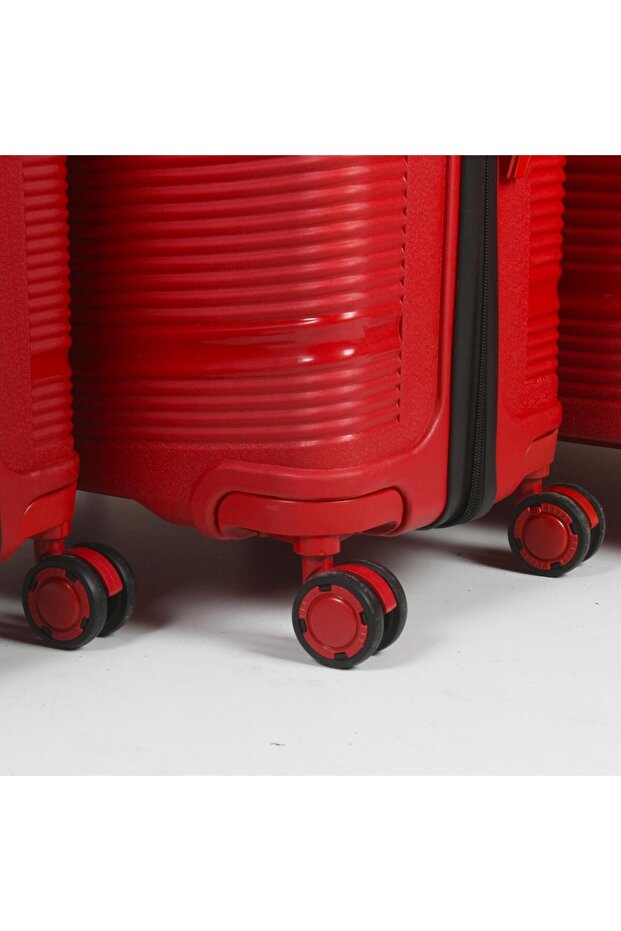 PP ÇİZGİLİ BAVUL 3'LÜ SET - 3