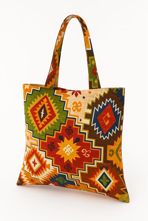 100% Cotton Mixed Pattern Bag - 1