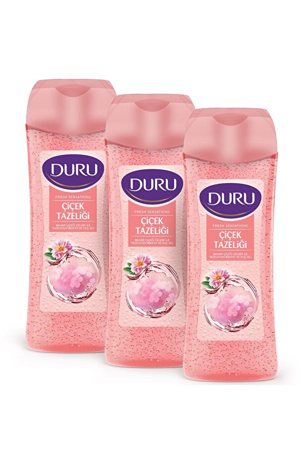 450 Ml Duş Jeli Çiçek Tazeliği x3 Adet - 1