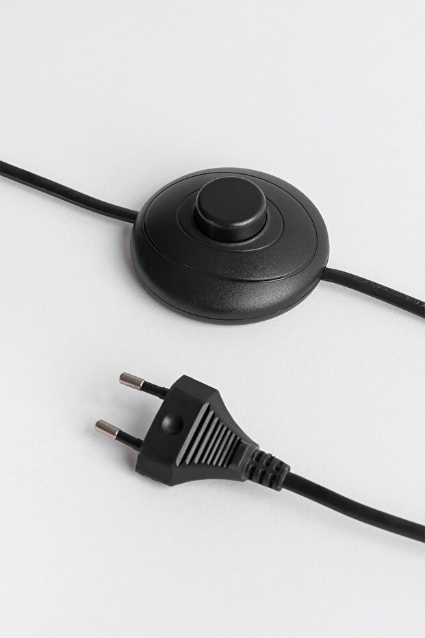 Kıvrımlı Özel Tasarım Şık Zarif 3 Camlı Zigzag Lambader - 4