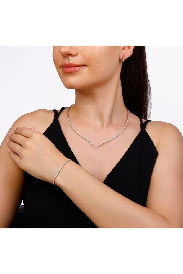 Su Yolu Altın Set - 14K - 1.43gr - 5