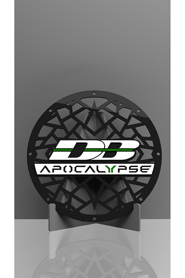 DB Apocalyps Yazılı 20cm Midrange Kapağı - 2 Adet - 3