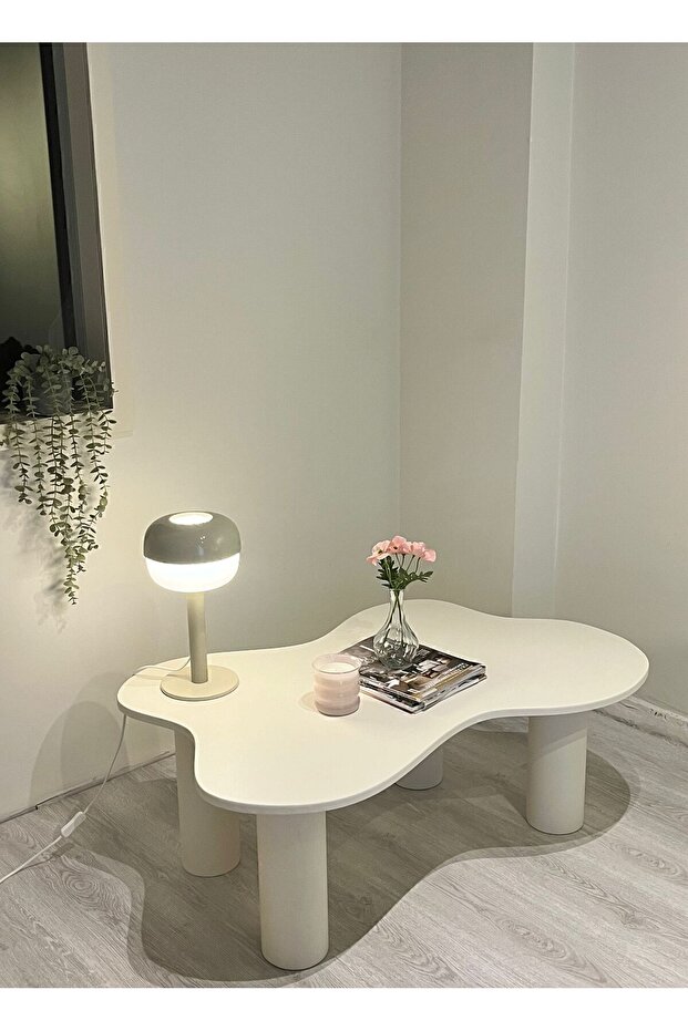 Bloom Orta Sehpa Krem - 5