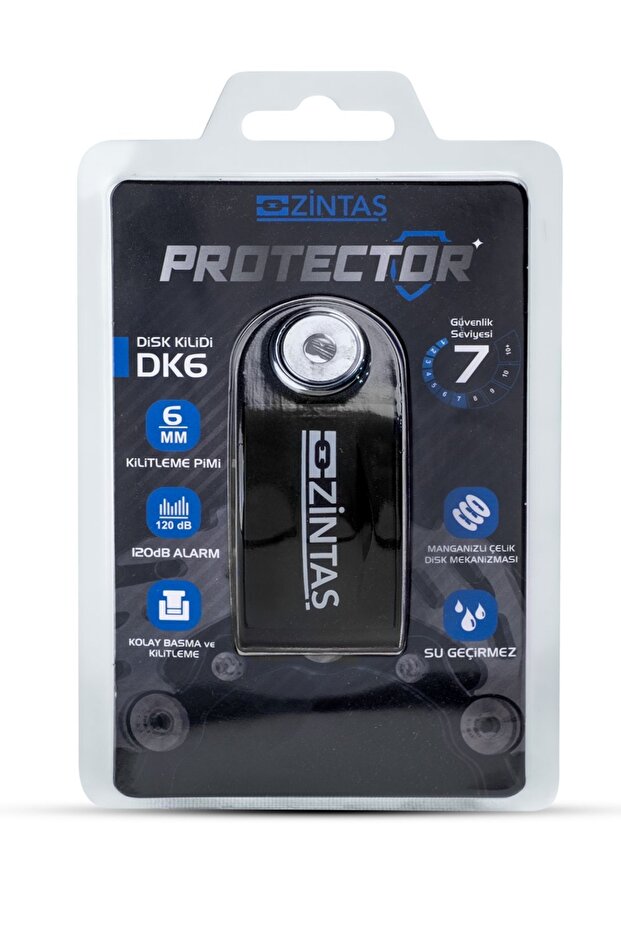 Protector Disk Kilidi 6mm 120 dB - 3