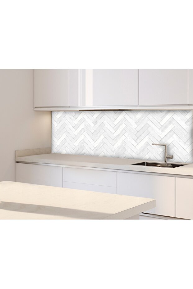 Code 110 Suya Dayanıklı Mutfak Banyo Zemin Mermer Mobilya Fayans Folyo Kaplama (LAMİNASYONLU) - 5